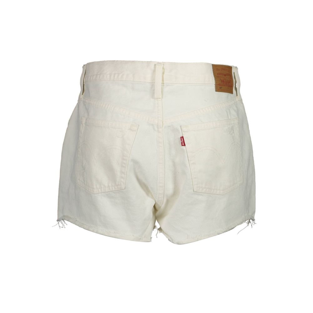 Weiße Damenjeans aus Baumwolle