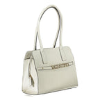 White Polyurethane Womens Bag