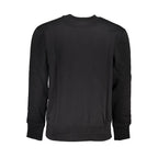 Black Cotton Men's Sweatshirt