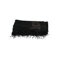 Black Polyester Women Poncho