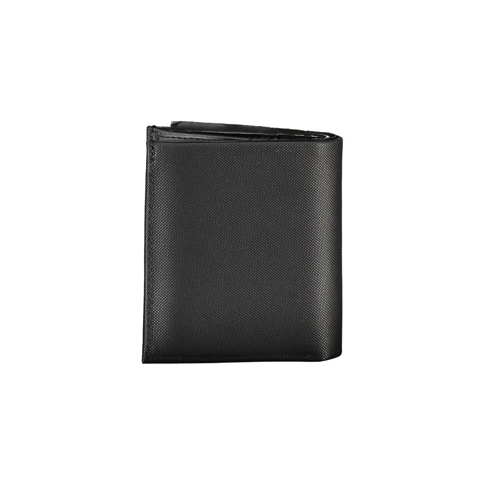 Herrenbrieftasche aus schwarzem Leder