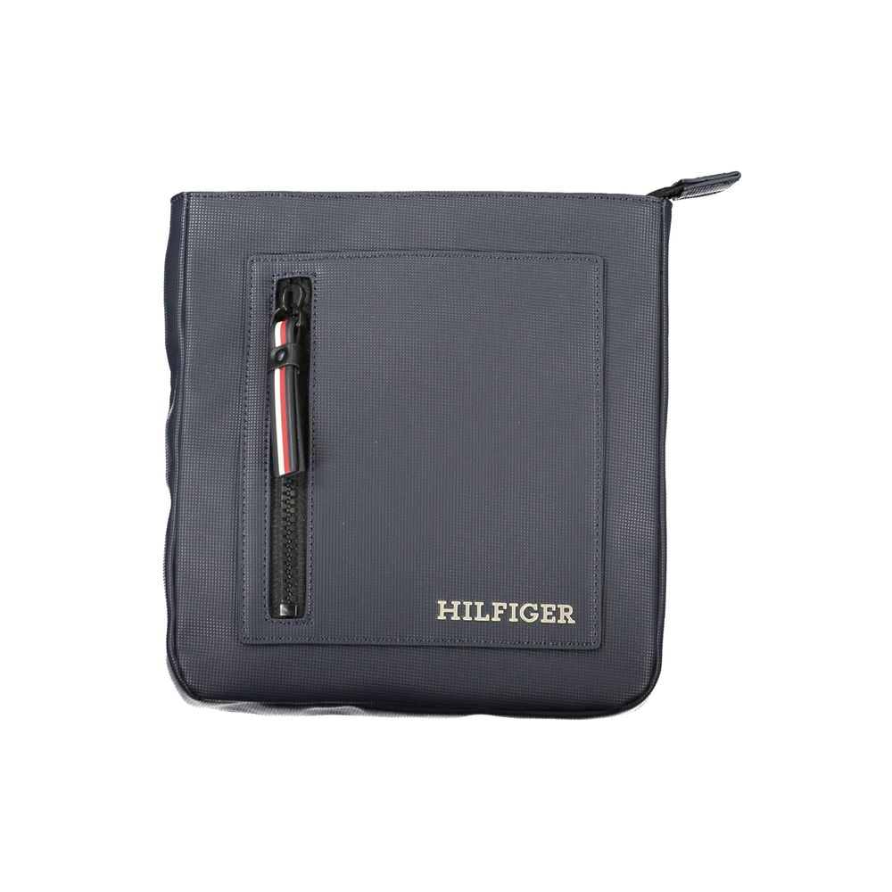 Borsello Uomo in Poliuretano Navy