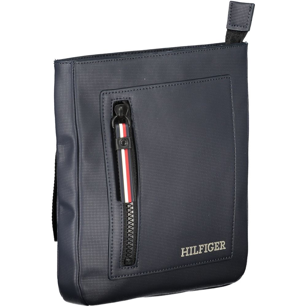 Borsello Uomo in Poliuretano Navy