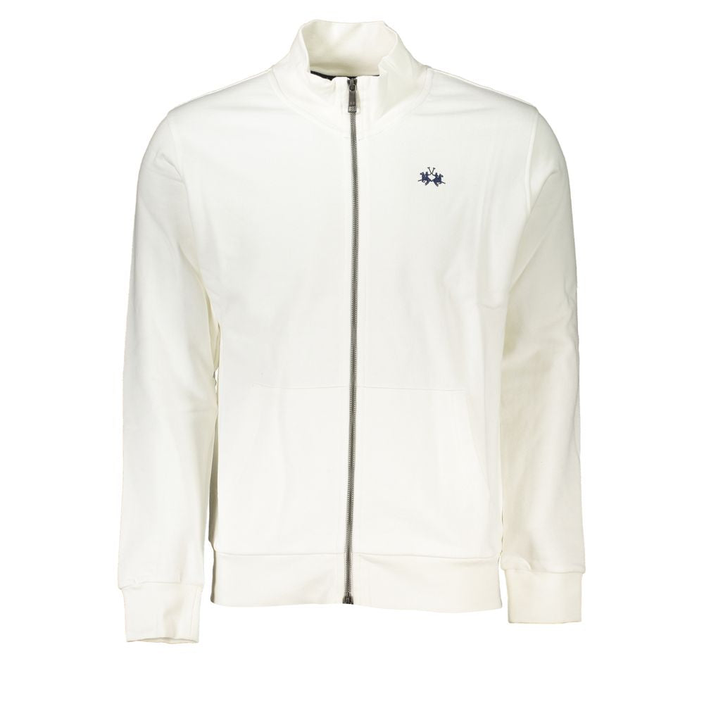 White Cotton Men's Sweatshirt