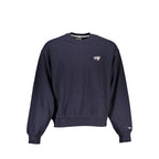 Blaues Baumwoll-Herren-Sweatshirt