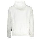 Weißer Baumwollpullover für Herren