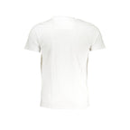 White Cotton Men's T-Shirt