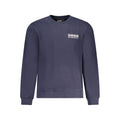 Herren Sweatshirt aus blauer Baumwolle