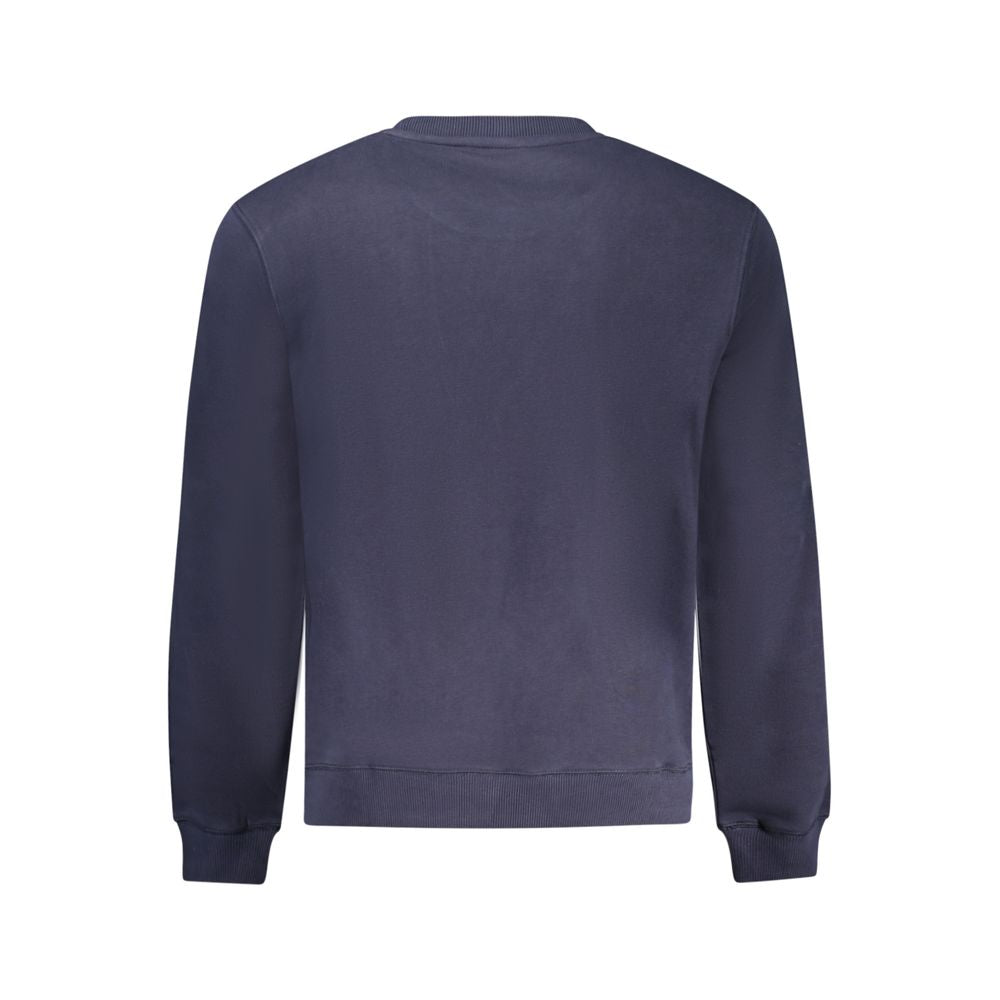 Herren Sweatshirt aus blauer Baumwolle