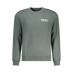 Green Cotton Men's Sweatshirt