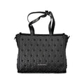 Black Polyurethane Womens Bag