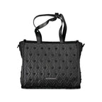 Black Polyurethane Womens Bag