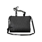Black Polyurethane Womens Bag