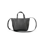 Damenhandtasche aus schwarzem Polyethylen