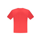 Rotes Baumwoll-Herren-T-Shirt