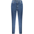 Blaue Damenjeans aus Baumwolle
