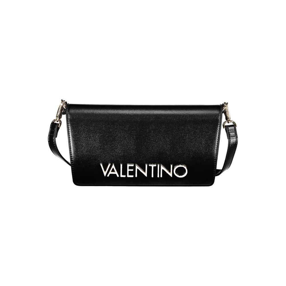 Damenhandtasche aus schwarzem Polyurethan