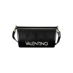 Damenhandtasche aus schwarzem Polyurethan