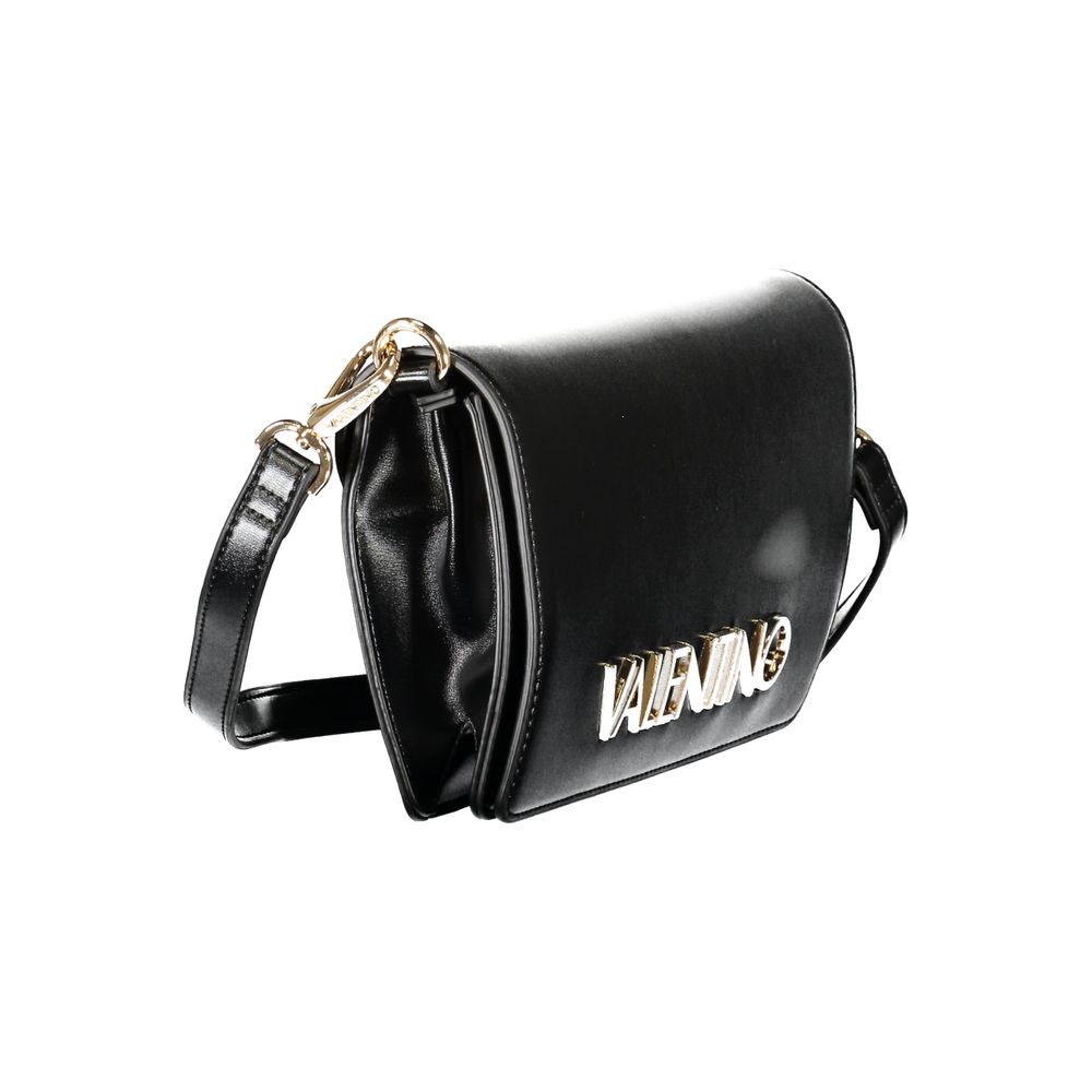 Damenhandtasche aus schwarzem Polyurethan