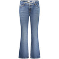 Damen-Jeans aus blauer Baumwolle