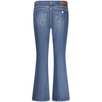 Damen-Jeans aus blauer Baumwolle