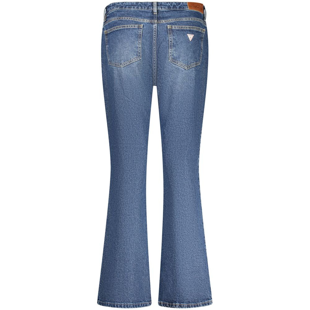 Damen-Jeans aus blauer Baumwolle