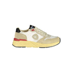 Beiger Herren-Sneaker aus Polyurethan
