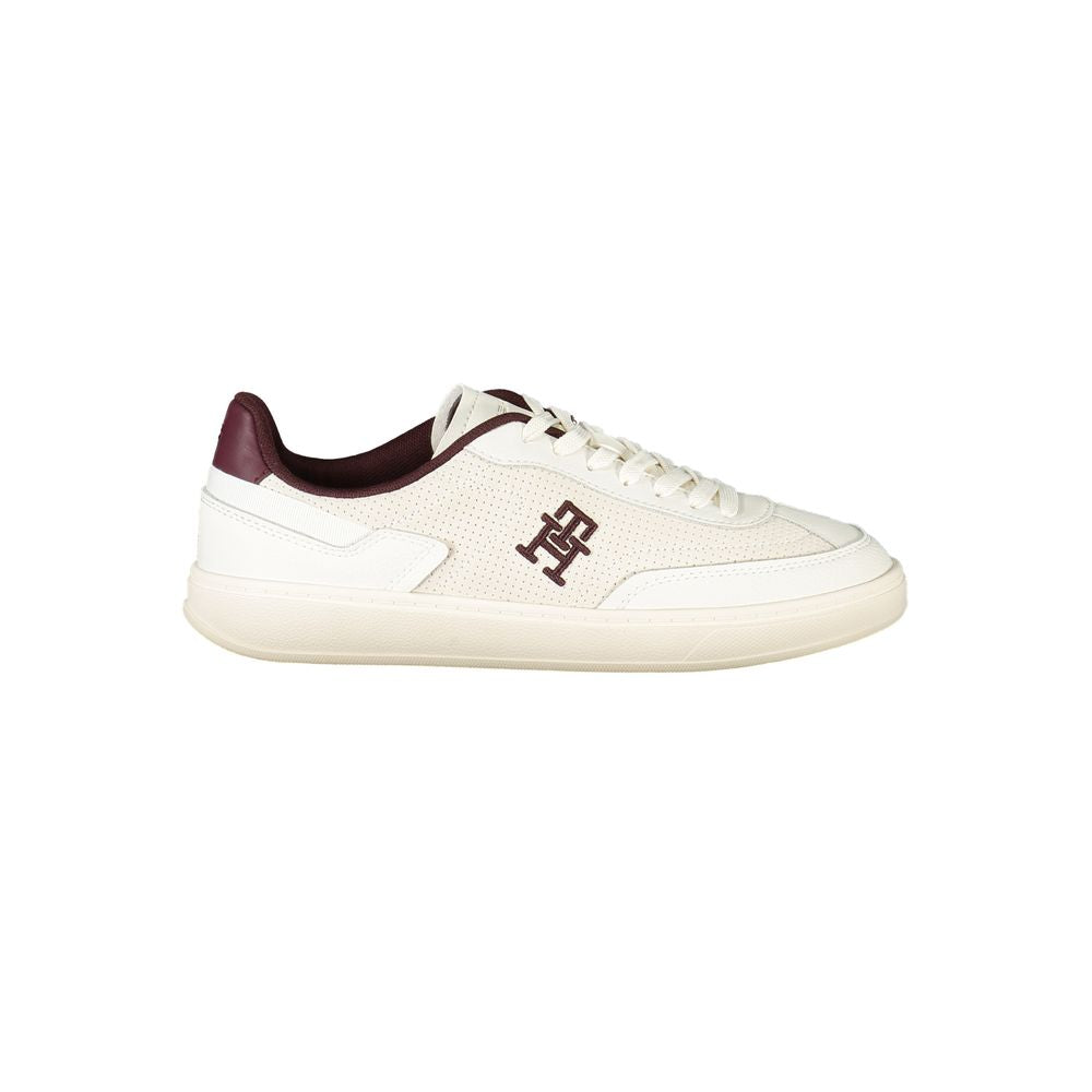 Beige Polyurethane Women's Sneaker