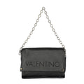 Schwarze Damenhandtasche aus Polyurethan