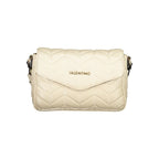 Beige Polyurethan-Damenhandtasche