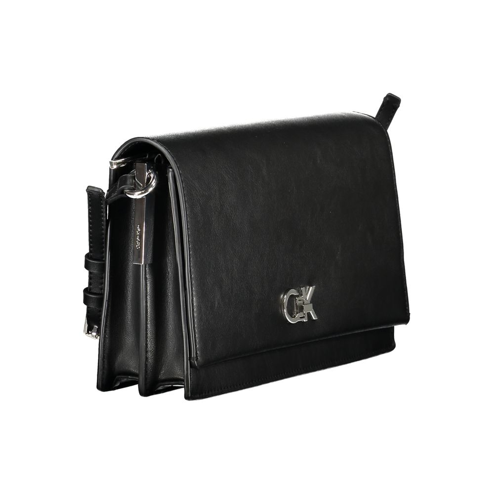 Borsa da donna in poliestere nero