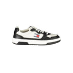 Sneakers da uomo in poliuretano nero