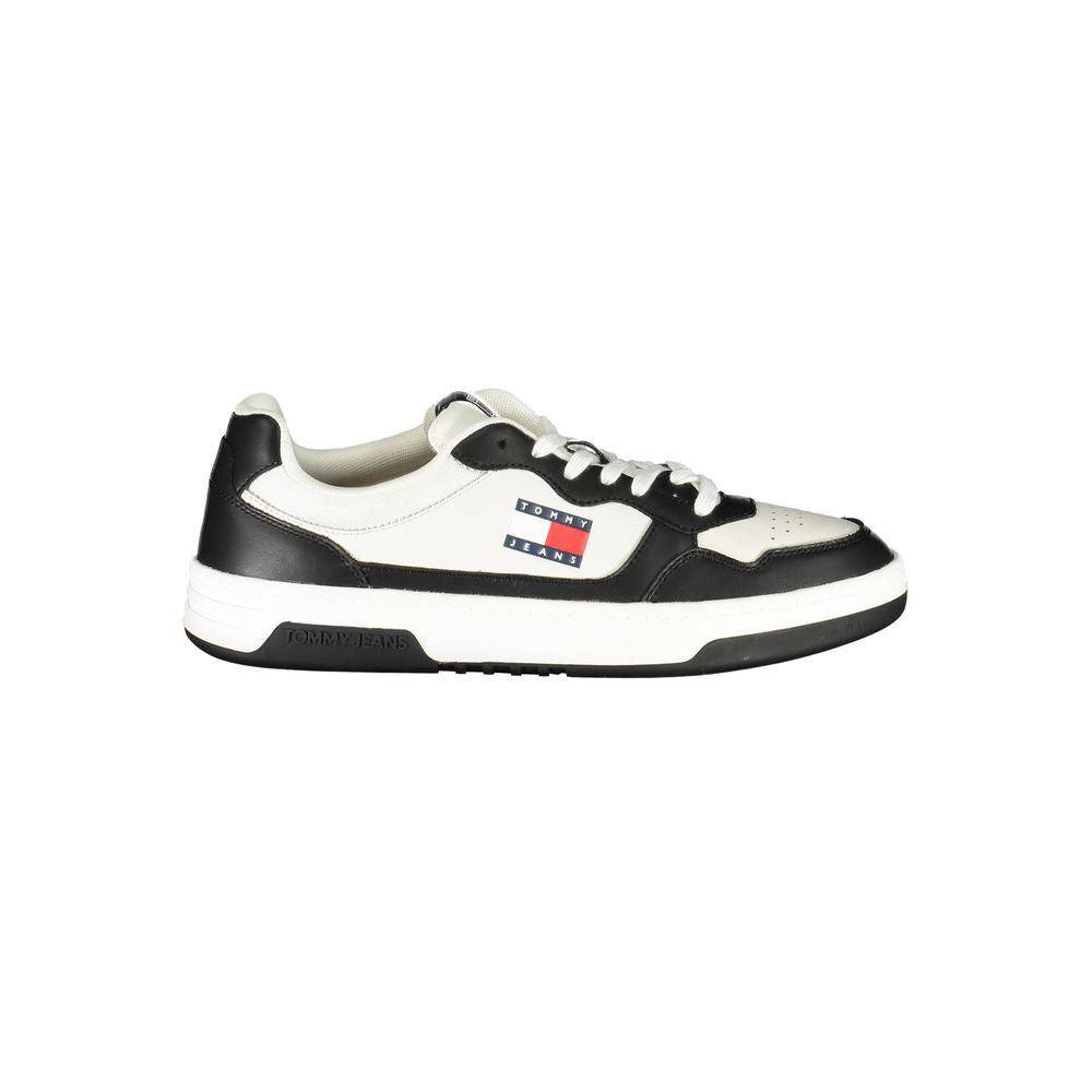 Sneakers da uomo in poliuretano nero