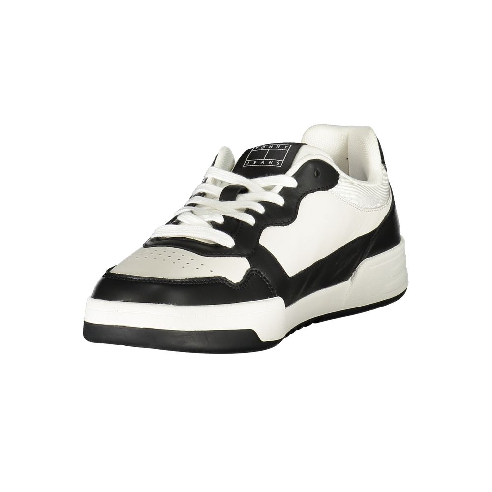 Sneakers da uomo in poliuretano nero