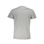 Grey Cotton Men T-Shirt