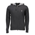 Maglione da uomo in cotone nero