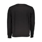 Schwarzes Baumwoll-Sweatshirt für Herren