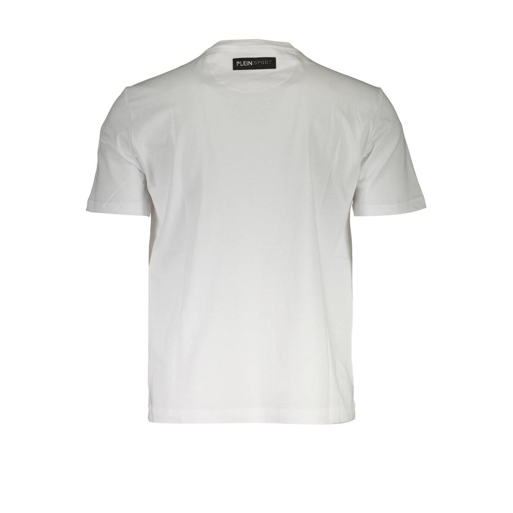 Weißes Baumwoll-Herren-T-Shirt