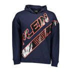 Herren-Sweatshirt aus blauer Baumwolle