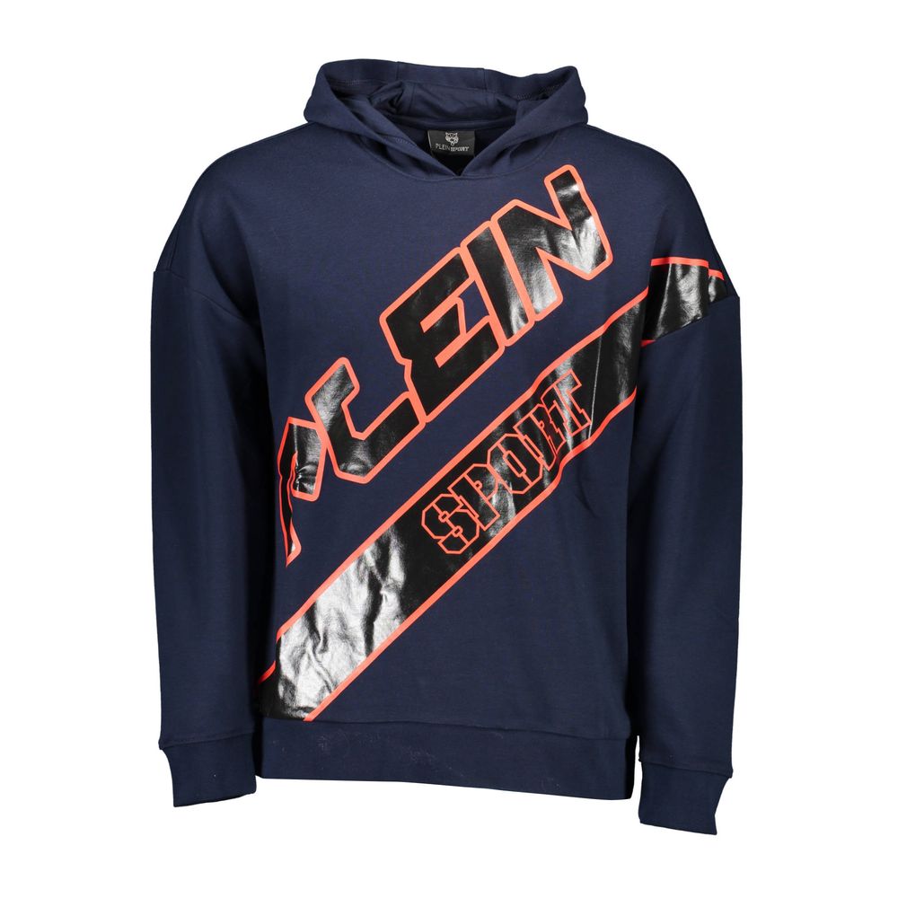 Herren-Sweatshirt aus blauer Baumwolle
