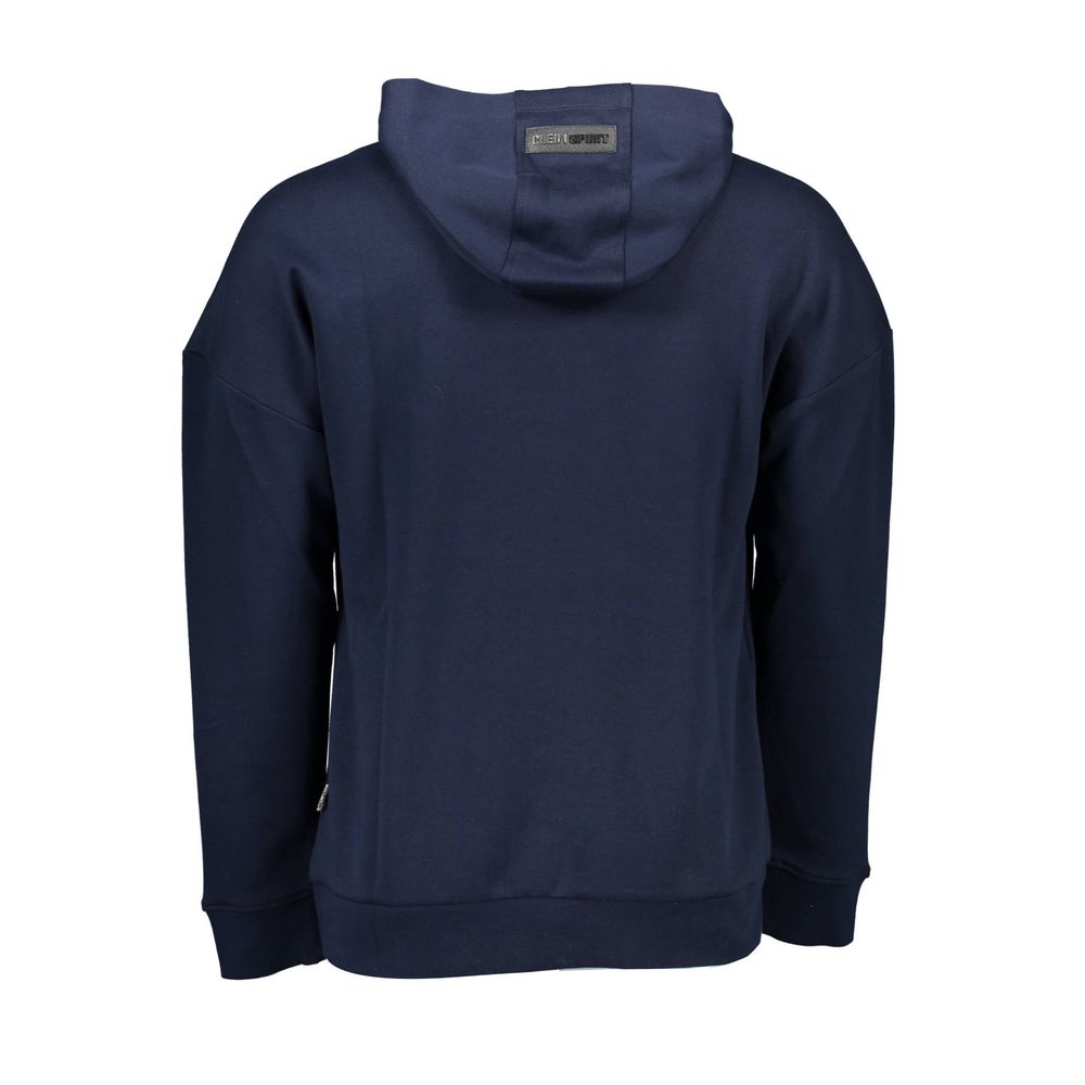 Herren-Sweatshirt aus blauer Baumwolle