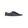 Damen-Sneaker aus blauem Leder