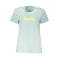 Azzurro Cotton Women T-Shirt