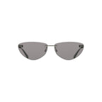 Black Metal Women Sunglass