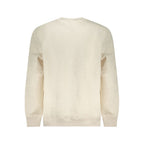 Beiges Baumwoll-Herren-Sweatshirt