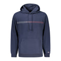 Blaues Herren-Sweatshirt aus Baumwolle