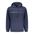Blaues Herren-Sweatshirt aus Baumwolle