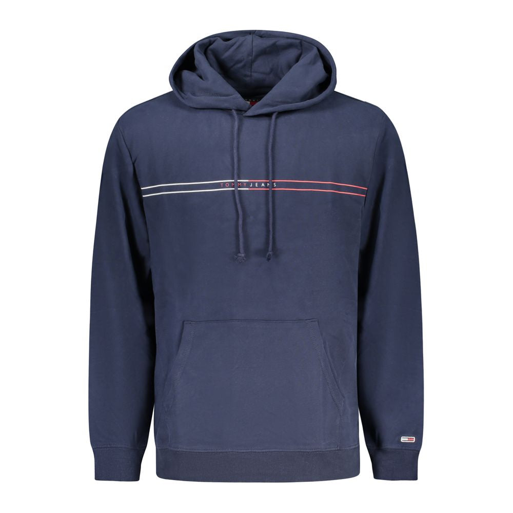 Blaues Herren-Sweatshirt aus Baumwolle