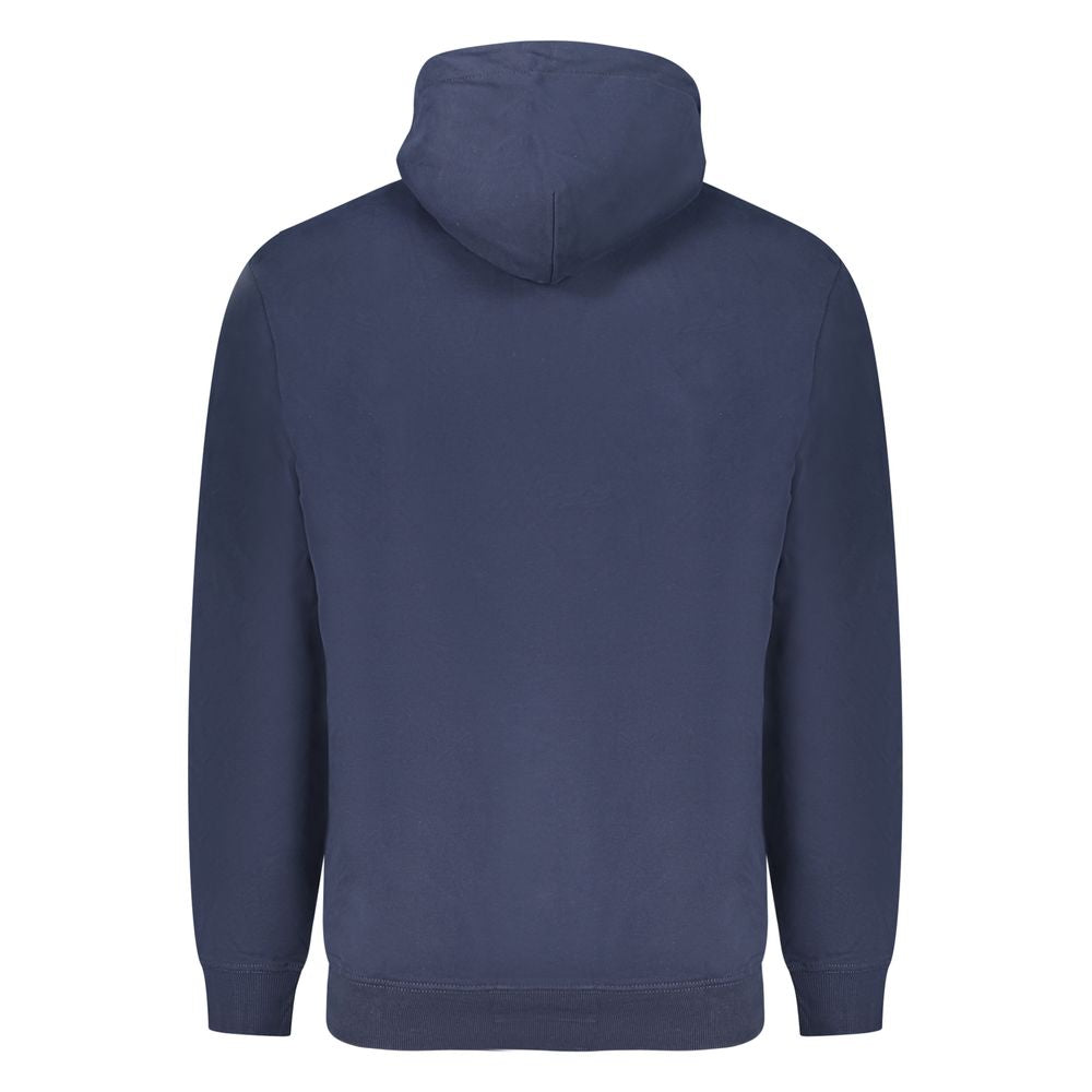Blaues Herren-Sweatshirt aus Baumwolle