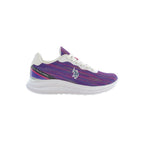 Violet Polyester Women's Sneaker